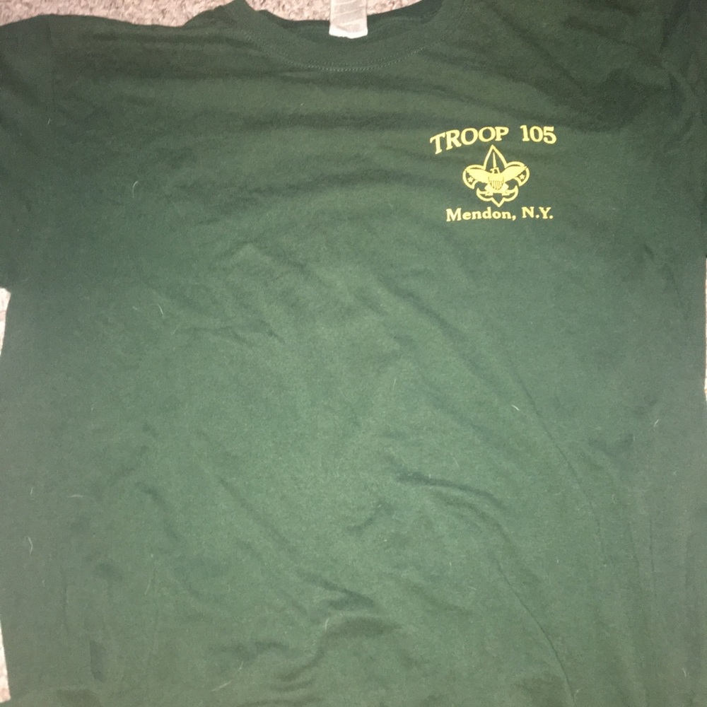 Large boy scouts shirt